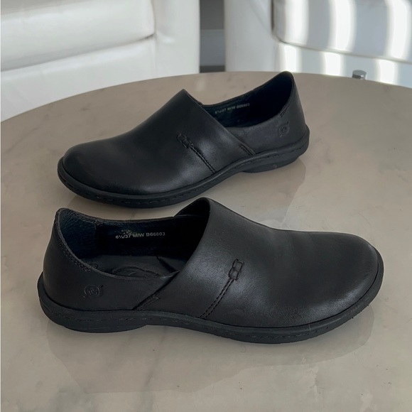 Born, Women’s, Black, Leather, Slip On, Shoes. - Picture 5 of 12